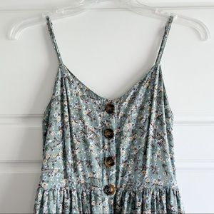 🌿Japna Button Front Floral Dress🌿